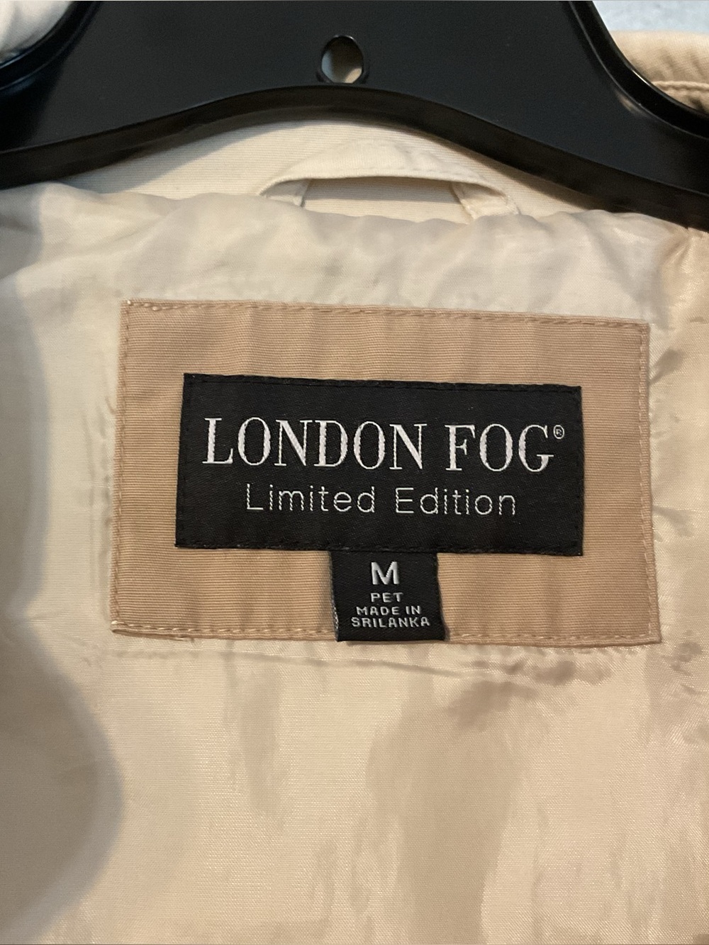 LONDON FOG LIMITED EDITION LADIES HOODED TRENCH COAT MADE IN SRI LANKA SIZE MP - Picture 9 of 16